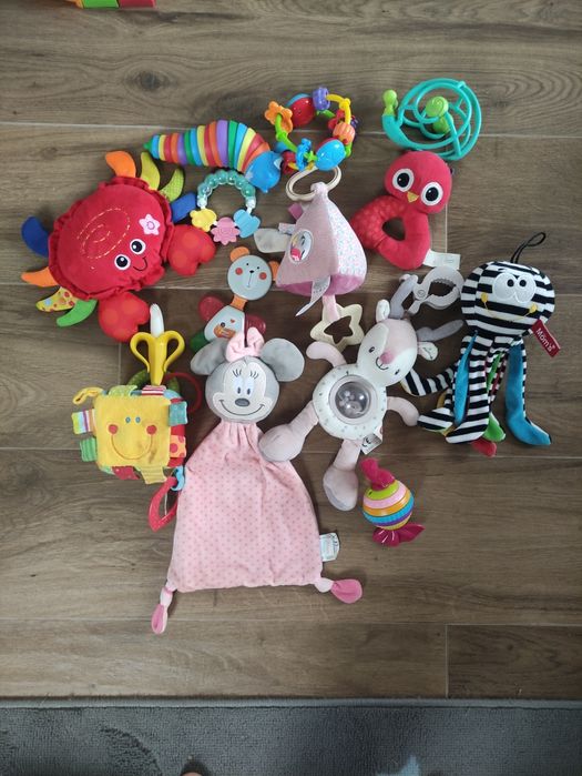 Zestaw zabawek dla niemowlaka mom's mombella ośmiornica ślimak
