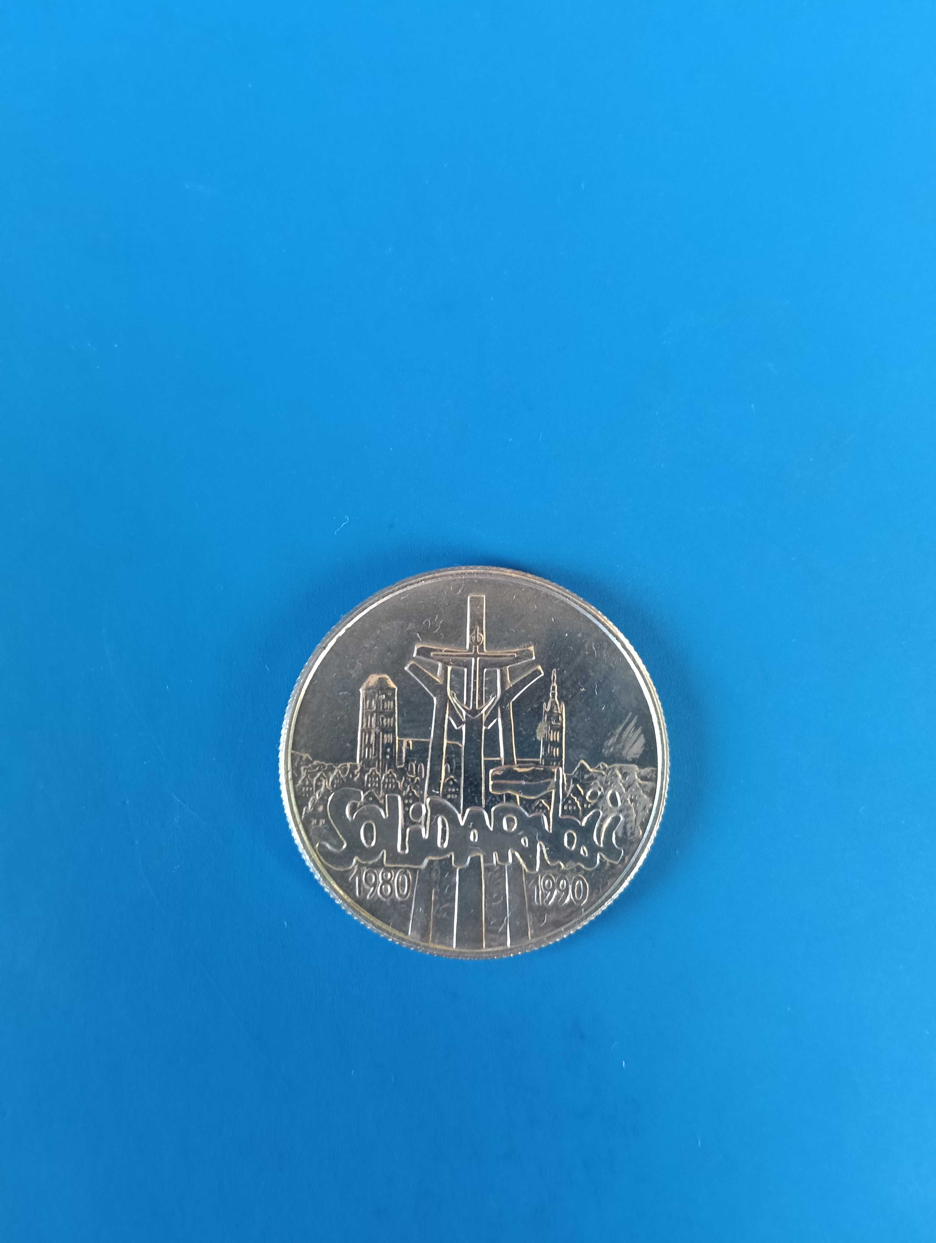 Moneta 10000 zł Solidarność z 1990 r.