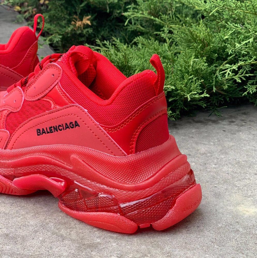 Balenciaga Triple S Red 36-45 buty trampki tenisówki sneakersy