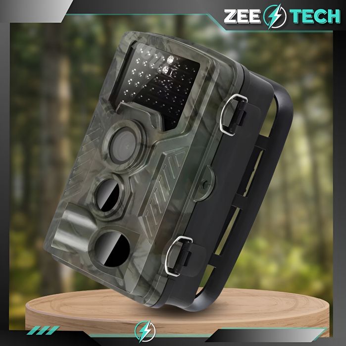 Fotopułapka Kamera Myśliwska Leśna IR PL Menu IP65 Karta 32Gb+Baterie