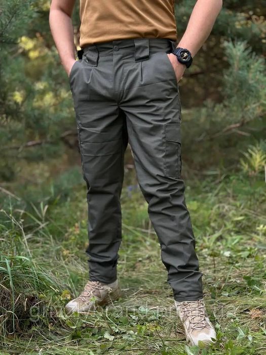 Штани чоловічі тактичні олива карго штаны мужские тактические нгу