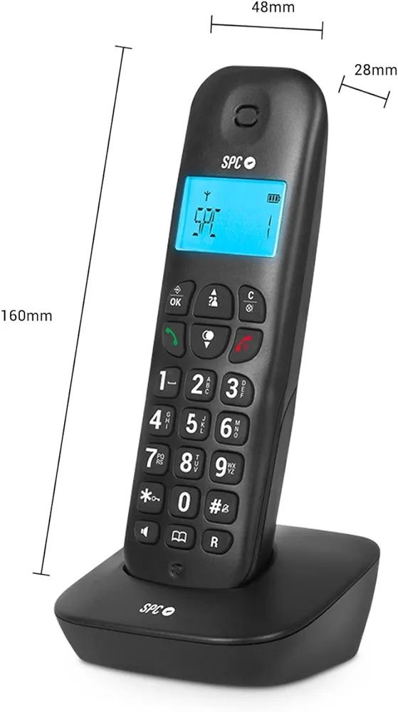 Bezprzewodowe telefony stacjonarne Spc Air Duo