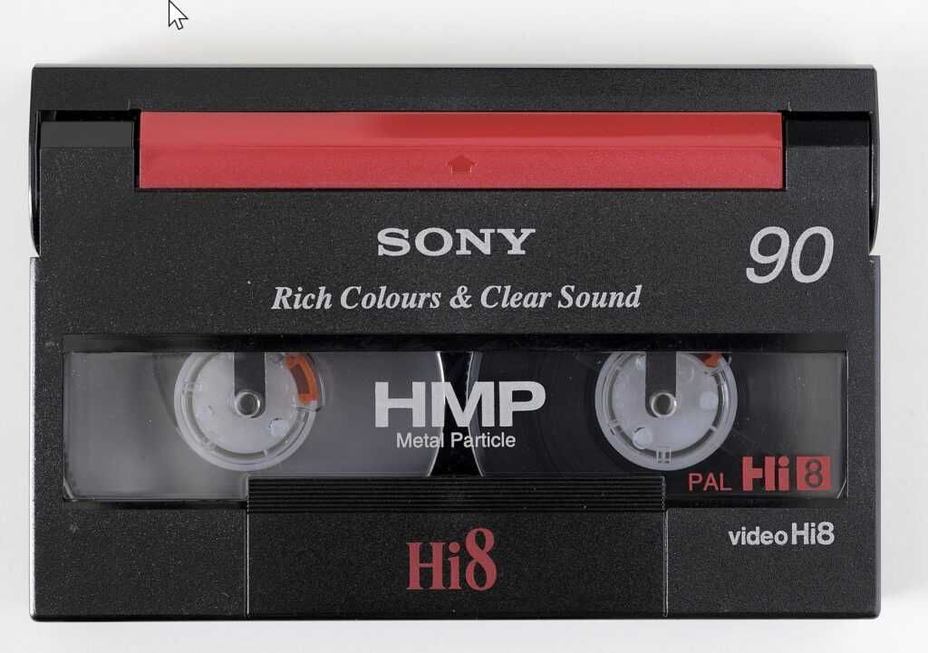 Przegrywanie VHS Wilanów hi8 ,Filmów 8mm ,minidv z kamer od 20 złi