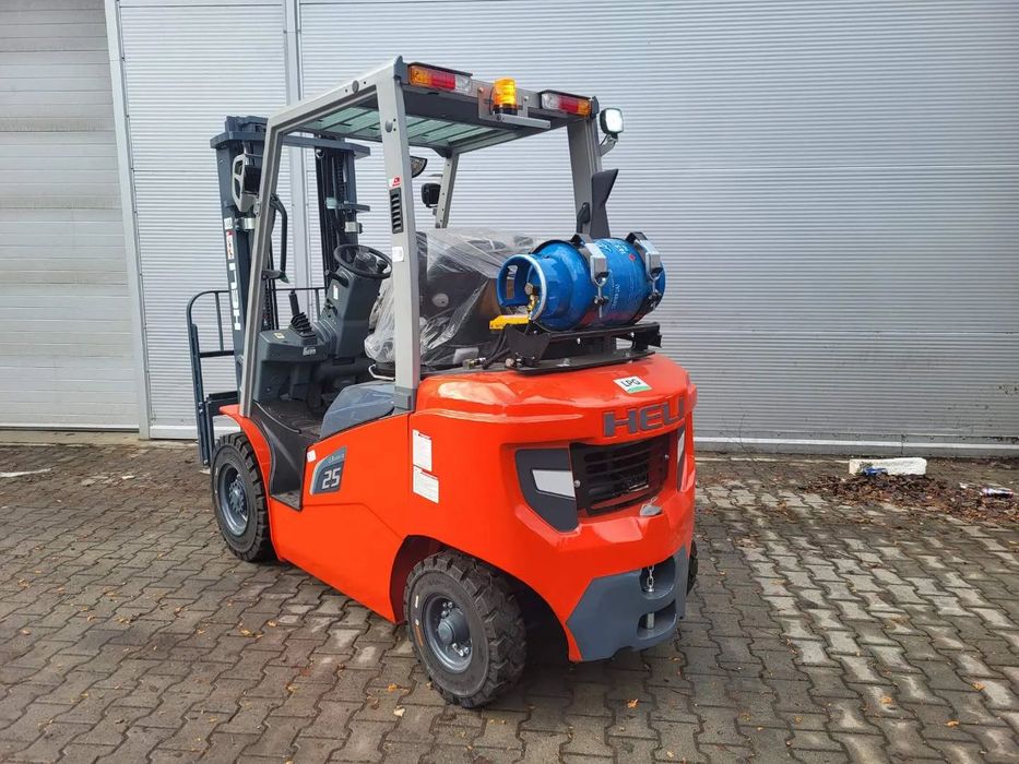 Heli CPYD25-KU1HG3  Nowy wózek Heli CPYD25-KU1HG3 2,5tony, std 3,3m przesuw boczny