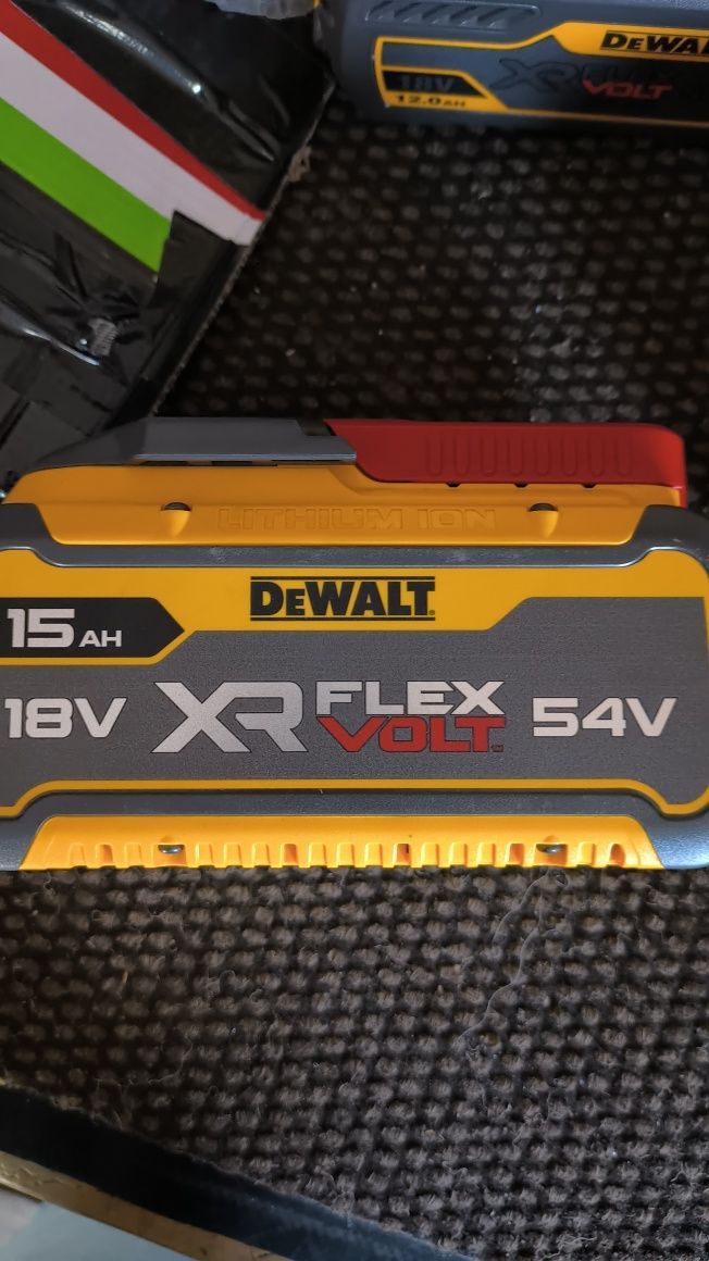 Bateria DeWalt 6/9/12/15ah flexvolt