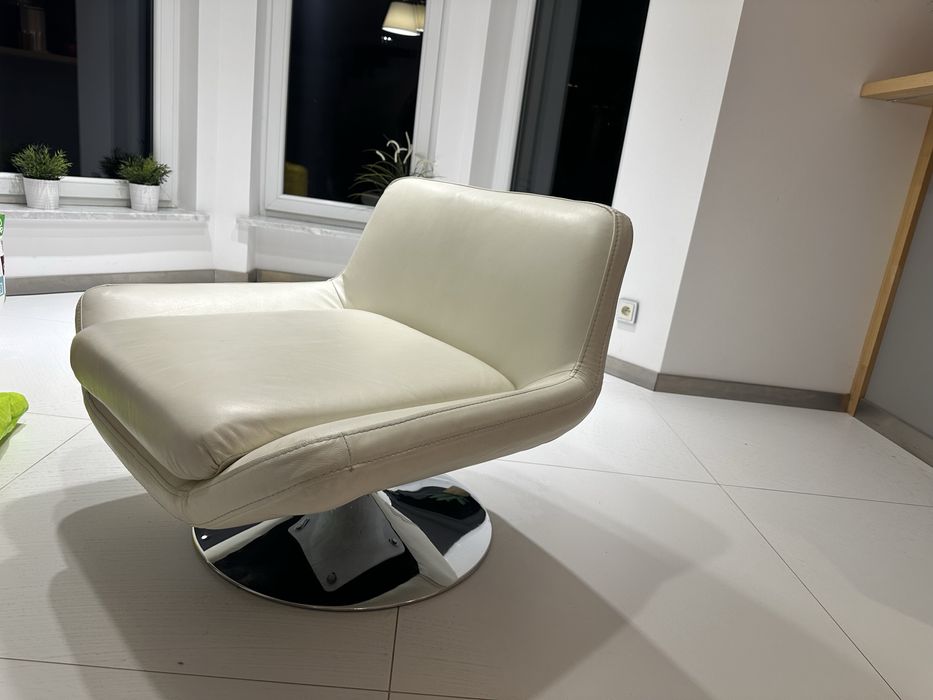 Fotel skórzany obrotowy