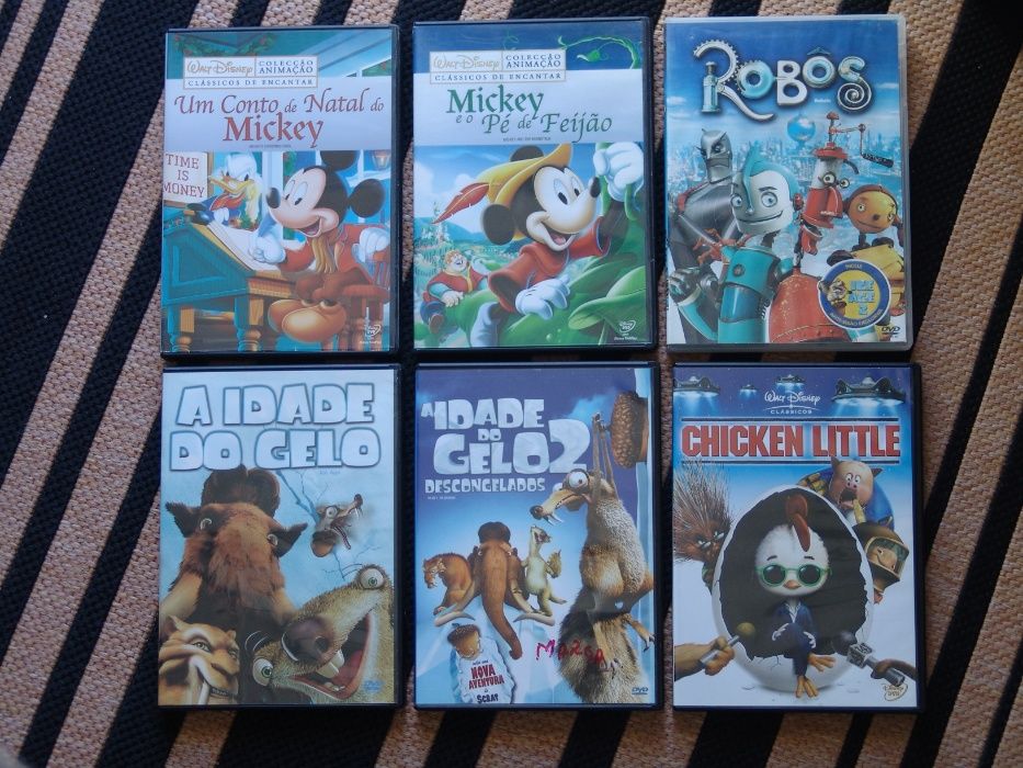 [DVDs/Animação & Criança/9 Títulos]