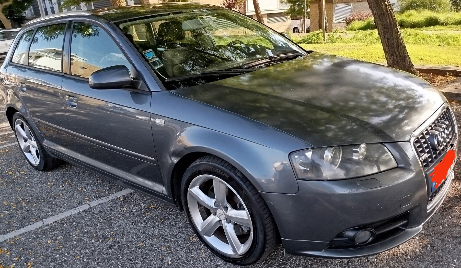 Audi A3 2.0TDI 170cv Sline 2008/Cx-Automática/Nacional/Excelente motor