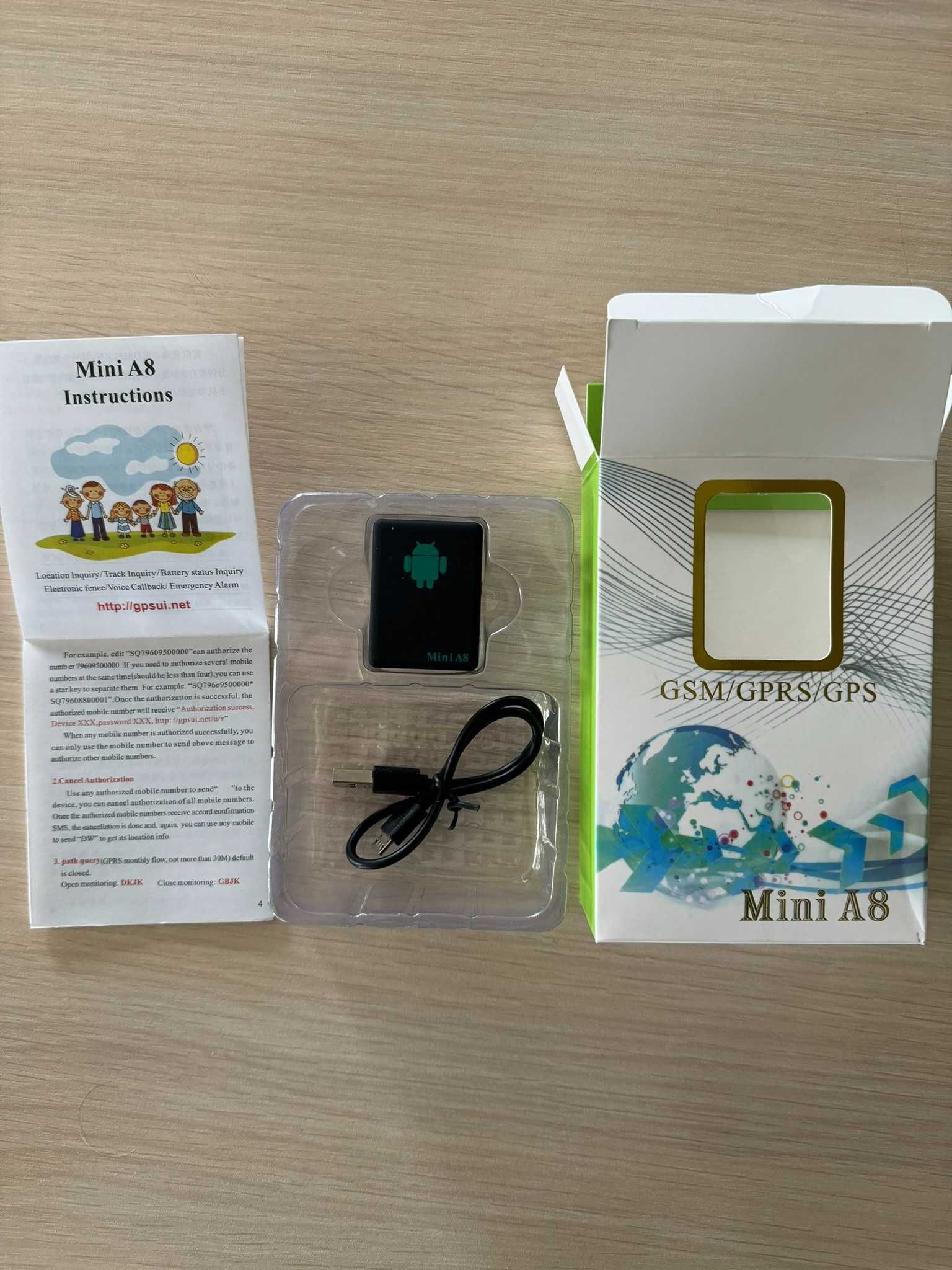 Lokalizator GSM Mini A8