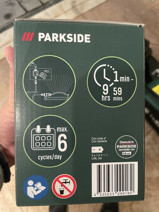 Programador de rega Novo