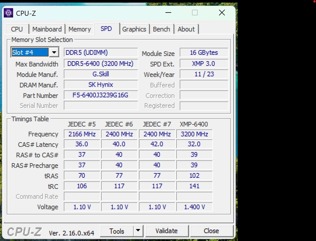Оперативна пам'ять G.Skill Trident Z5 DDR5 32GB 6400MHz