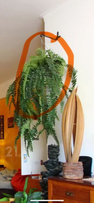 Vaso suporte para planta