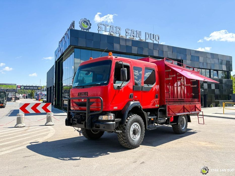 Renault MIDLUM 4x4 DOKA Brygadówka Dubel Kabina Camper  Renault MIDLUM 4x4 DOKA Brygadówka Dubel Kabina Camper