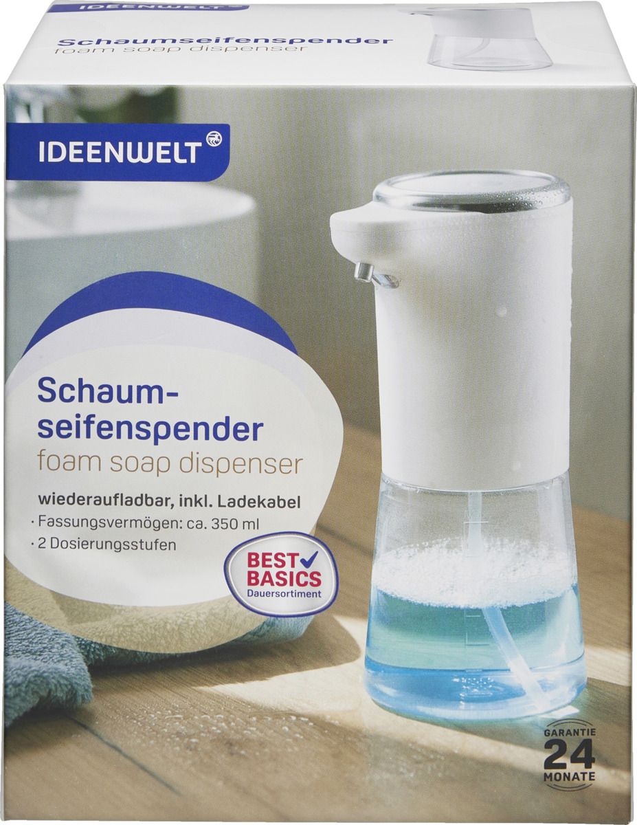 Outlet Automatyczny Dozownik Mydła Ideenwelt 350Ml Bezdotykowy Używany