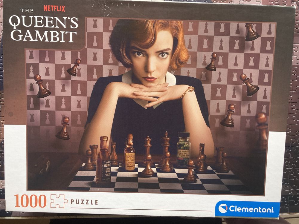 Puzzle Gambit Królowej 1000el