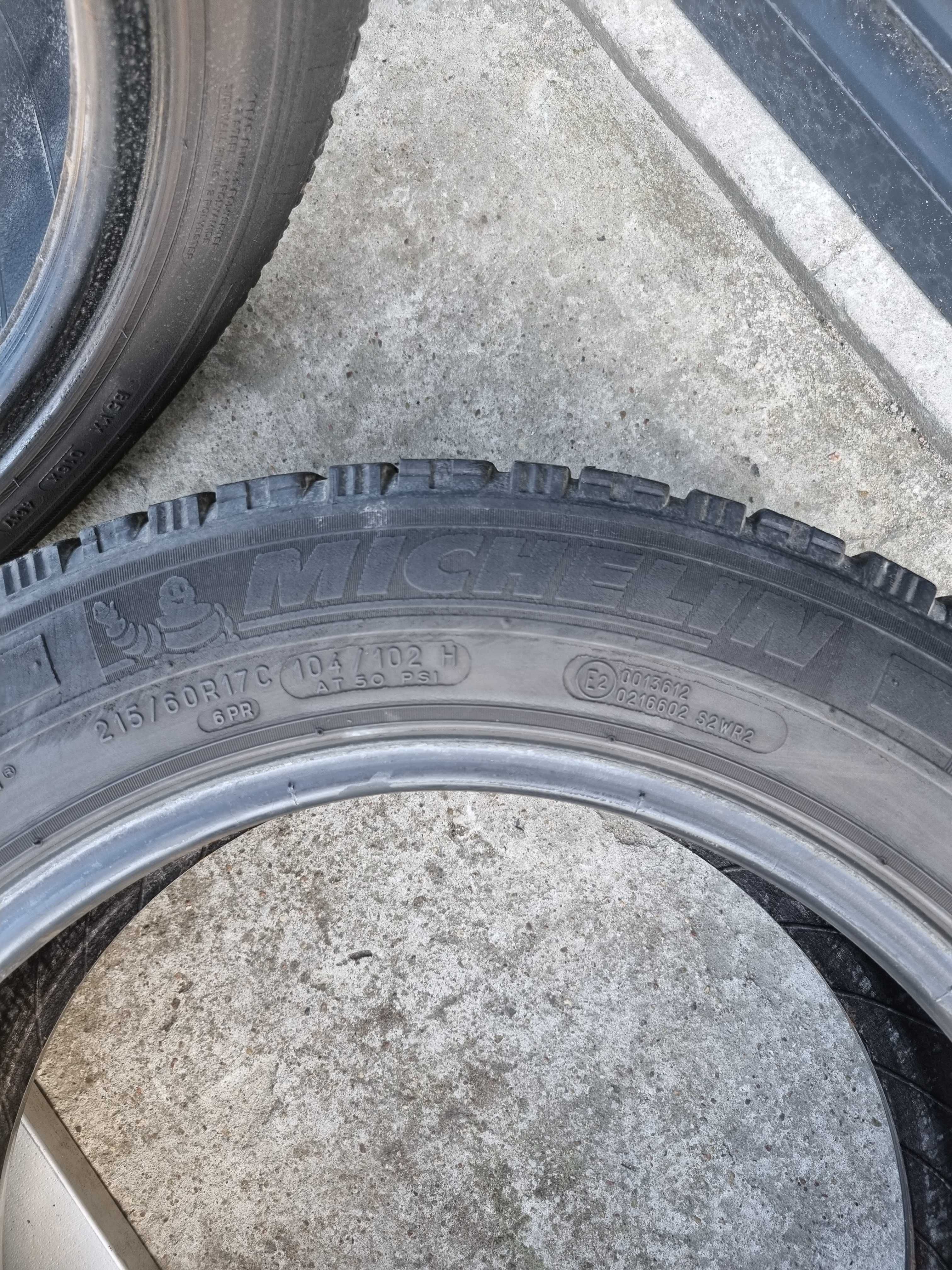 Opony zimowe MICHELIN Agilis Alpin 215/60 R17C 104/102H 2017 PARA P48
