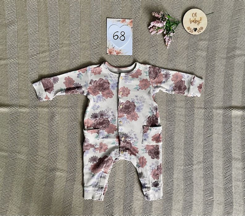 Wyprzedaż kombinezon kwiaty hm 68