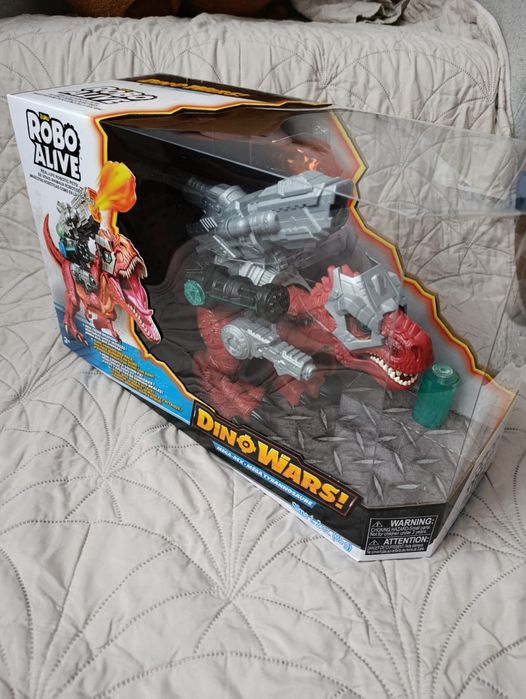 Dinozaur interaktywny robot alive mega rex zabawka Zuru Nowy