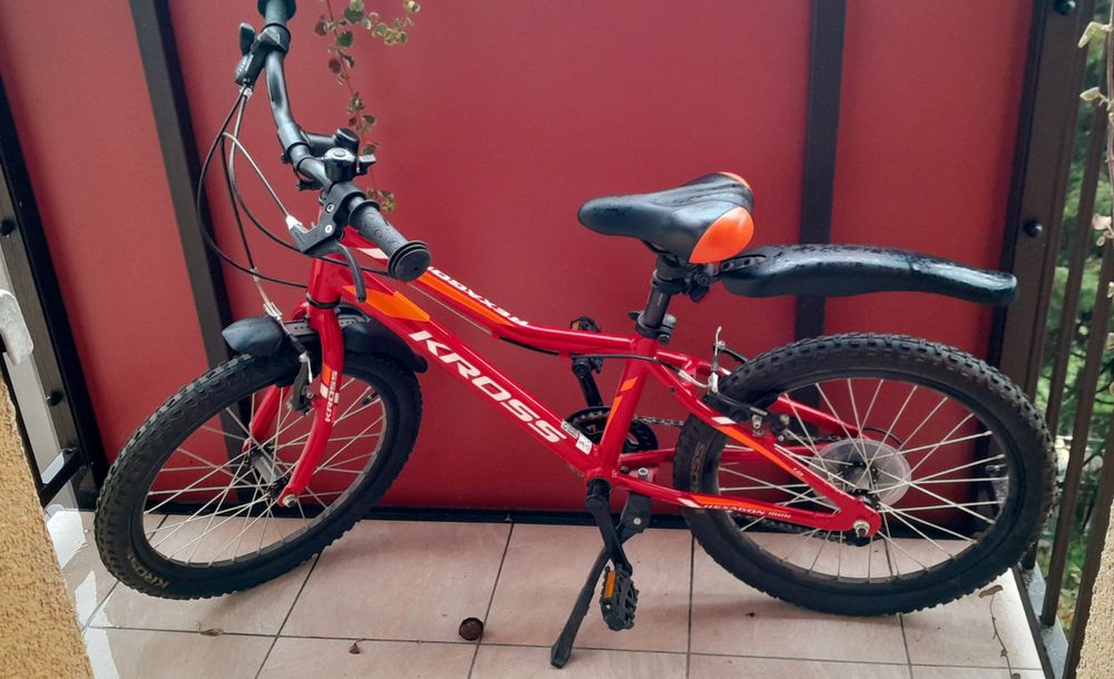 Rower dziecięcy  Kross Hexagon Mini 1.0 20 cali czerwony