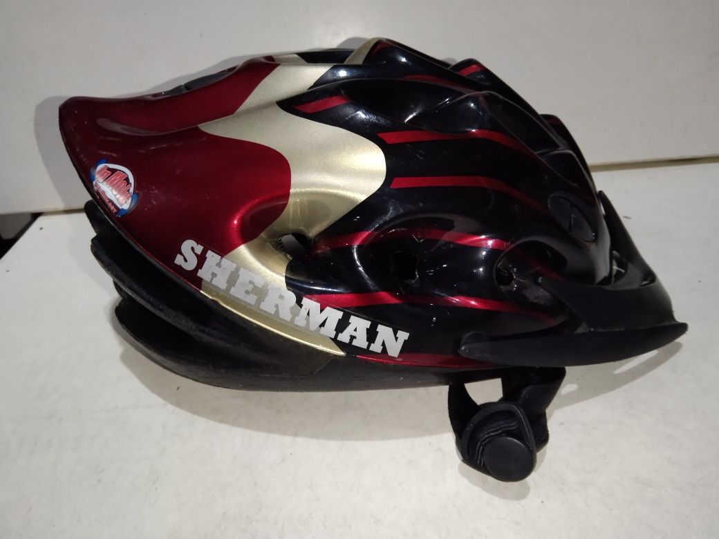 Kask rowerowy SHERMAN rozmiar L 55/60 cm