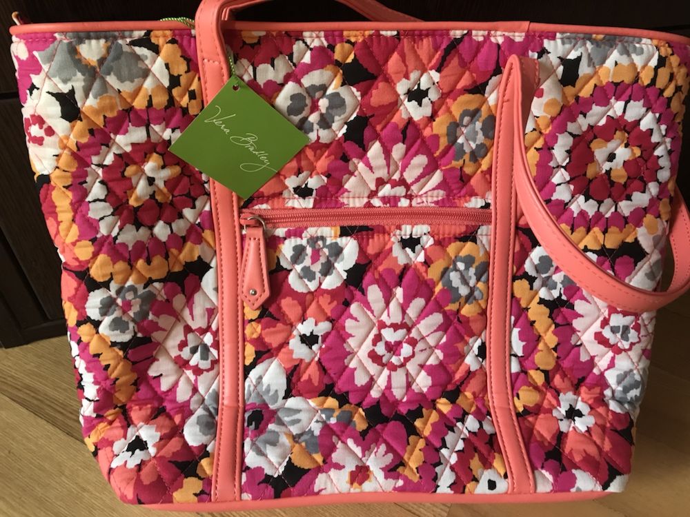 Vera Bradley Small Trimmed Tote сумка