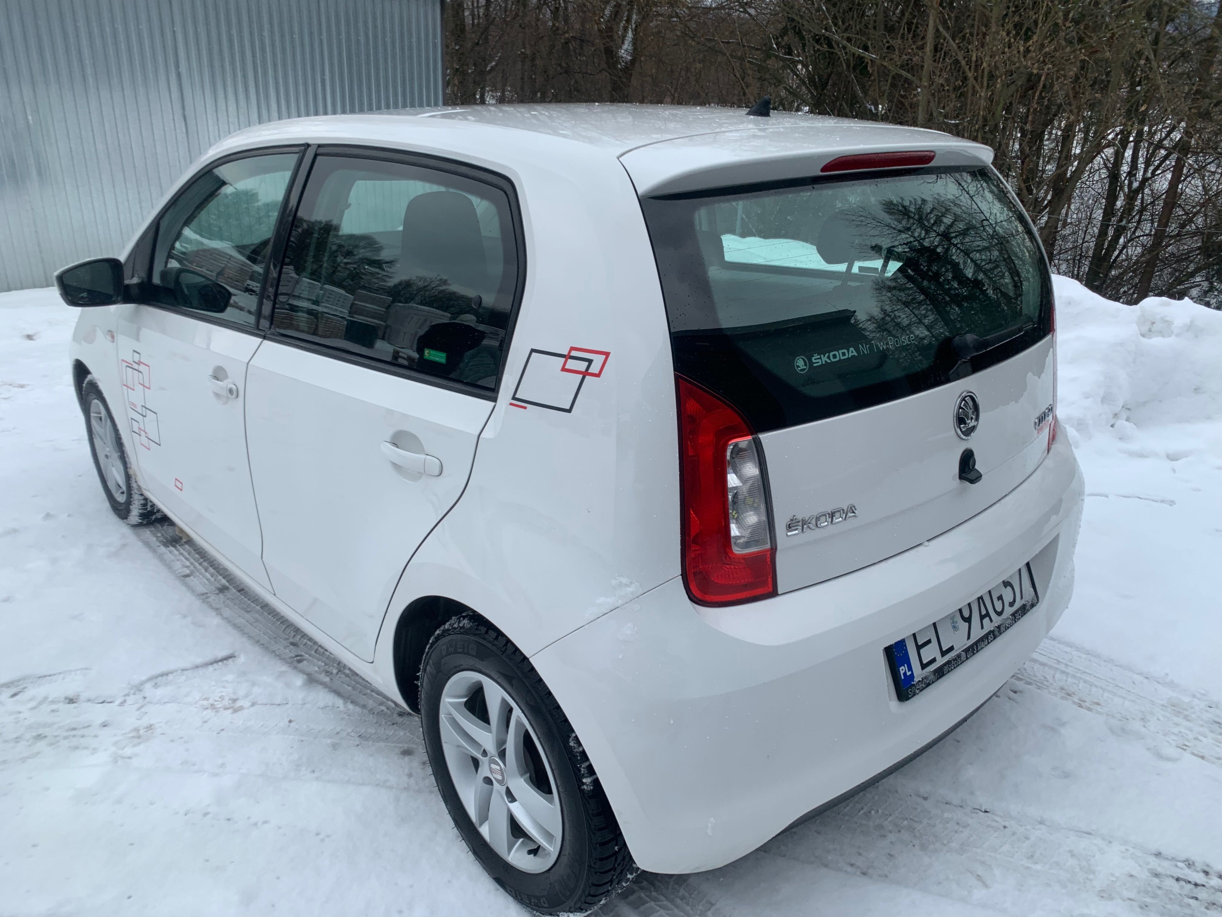 Wynajem samochodu Skoda Citigo LPG klima wypożyczalnia