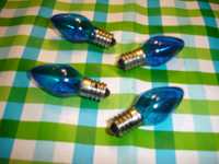 Lâmpadas azuis 127V-5W E14