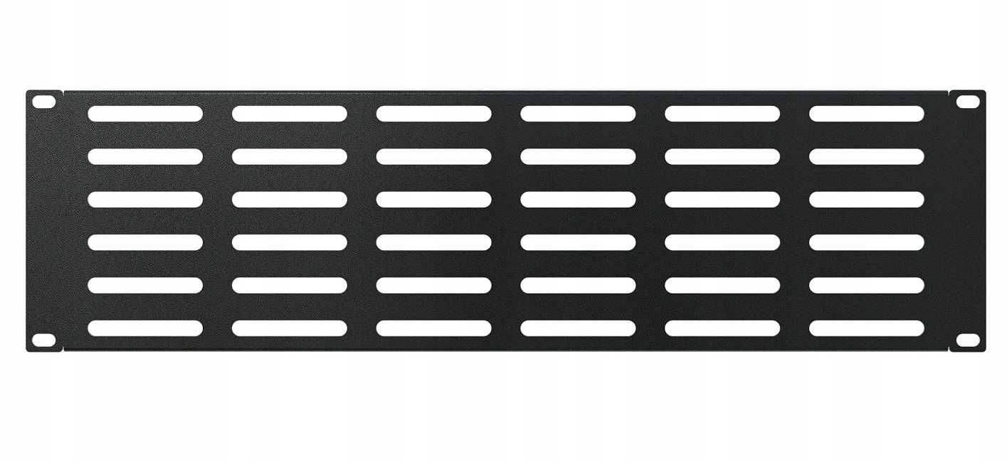 Panel Wentylacyjny Maskownica do szaf serwerowych RACK 3U 19" Stalflex