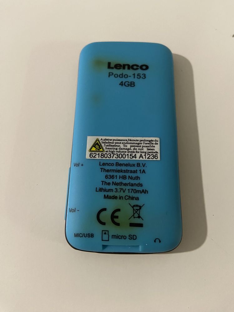 Leitor MP4 LENCO Podo 153