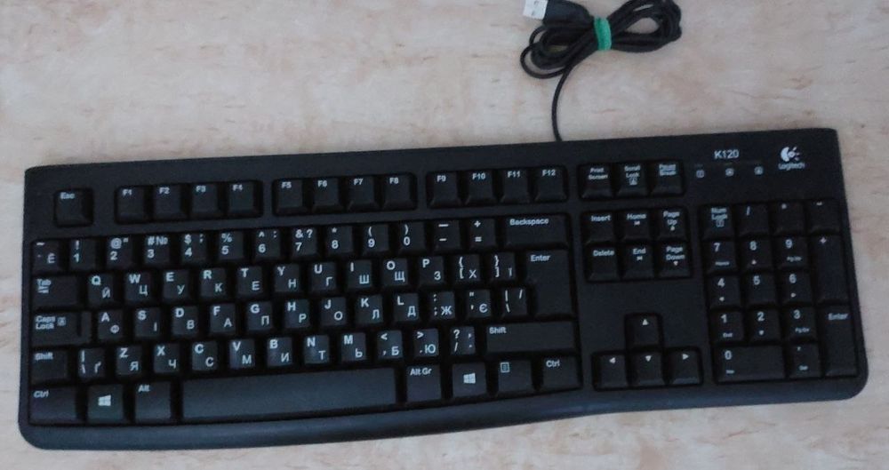 Клавіатура Logitech k120