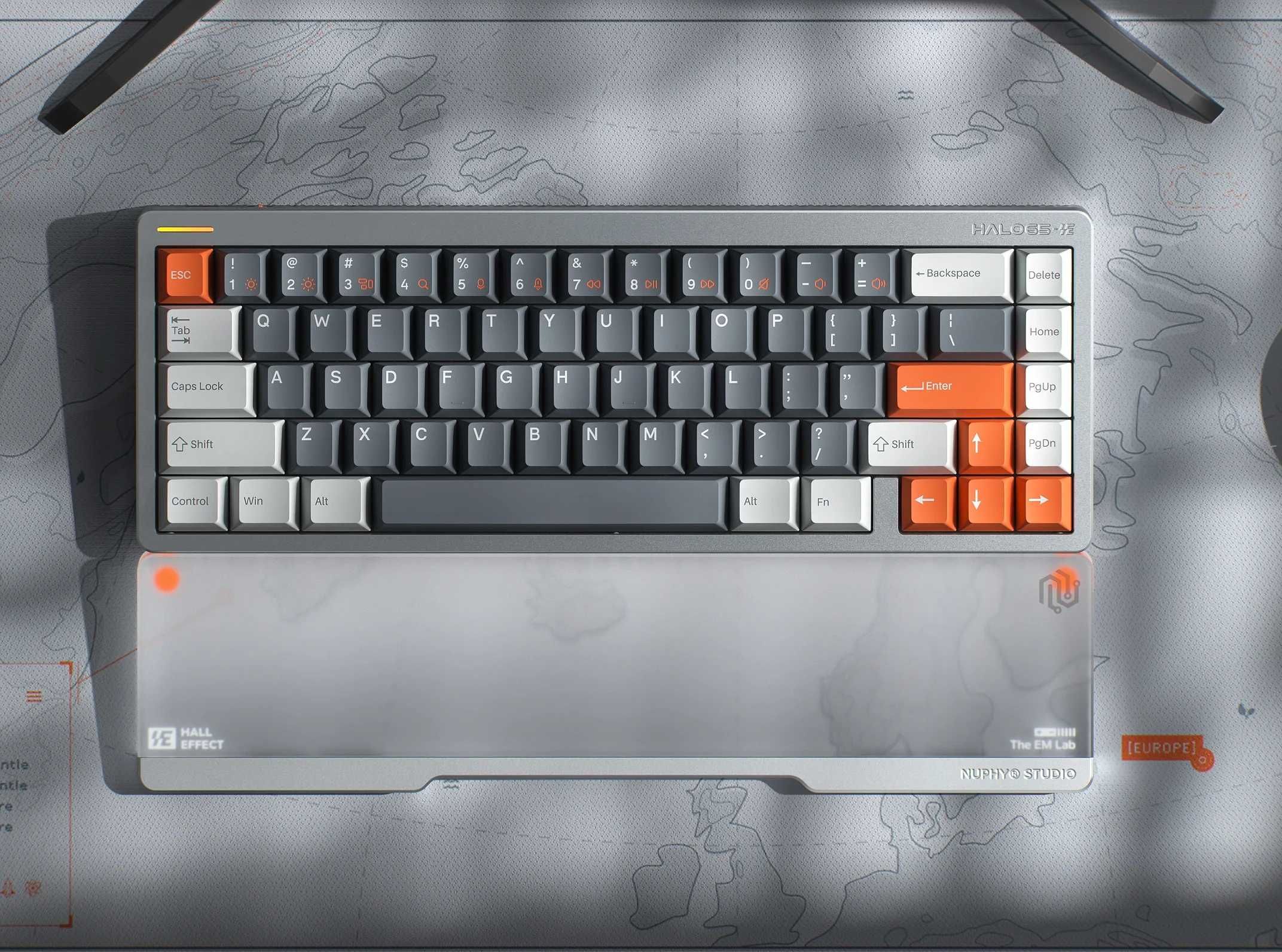 Магнітна механічна клавіатура Nuphy Halo65 HE Magnetic Gateron Jade