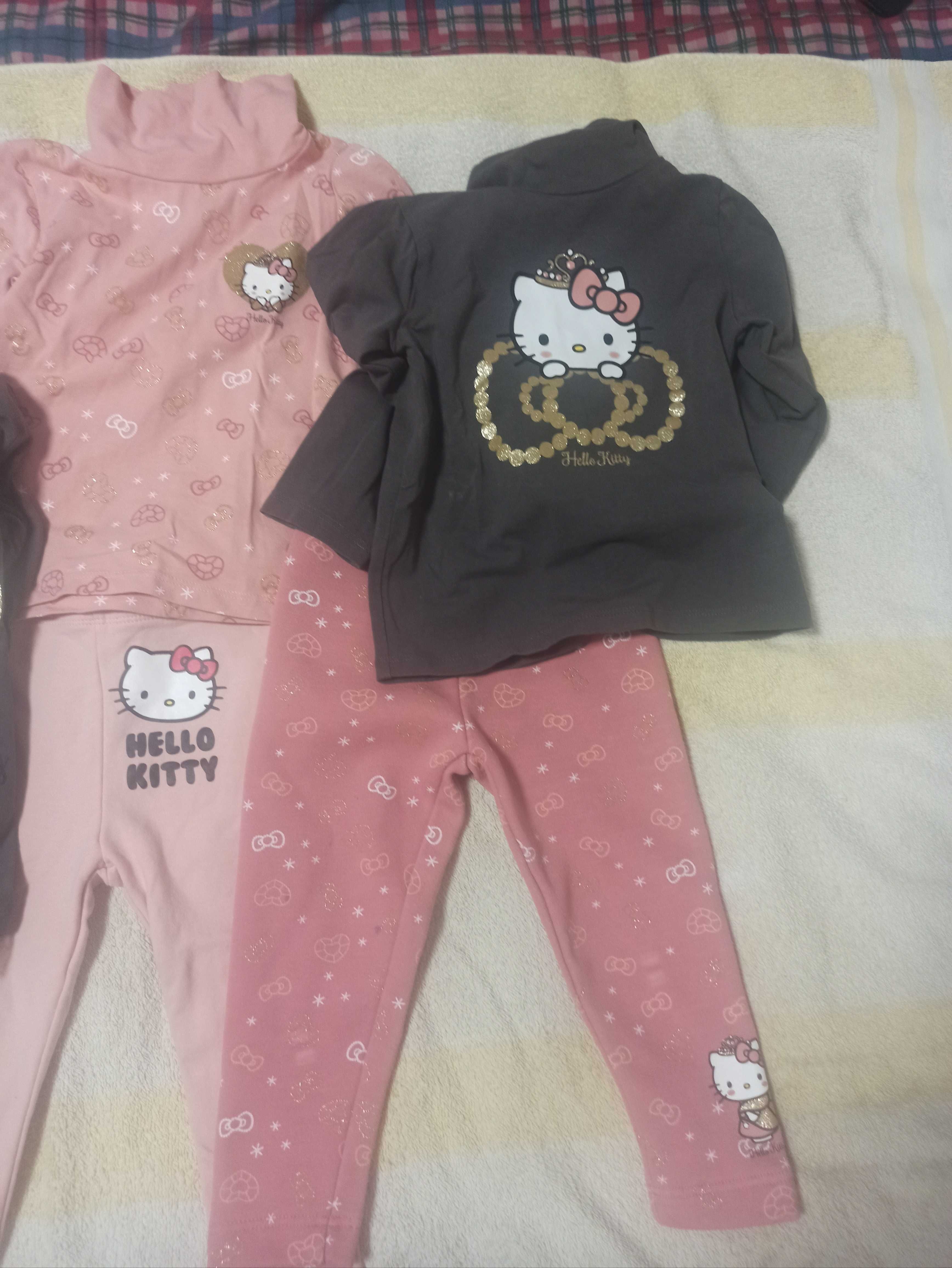 Lote roupas minnie hello kitty tamanho 92