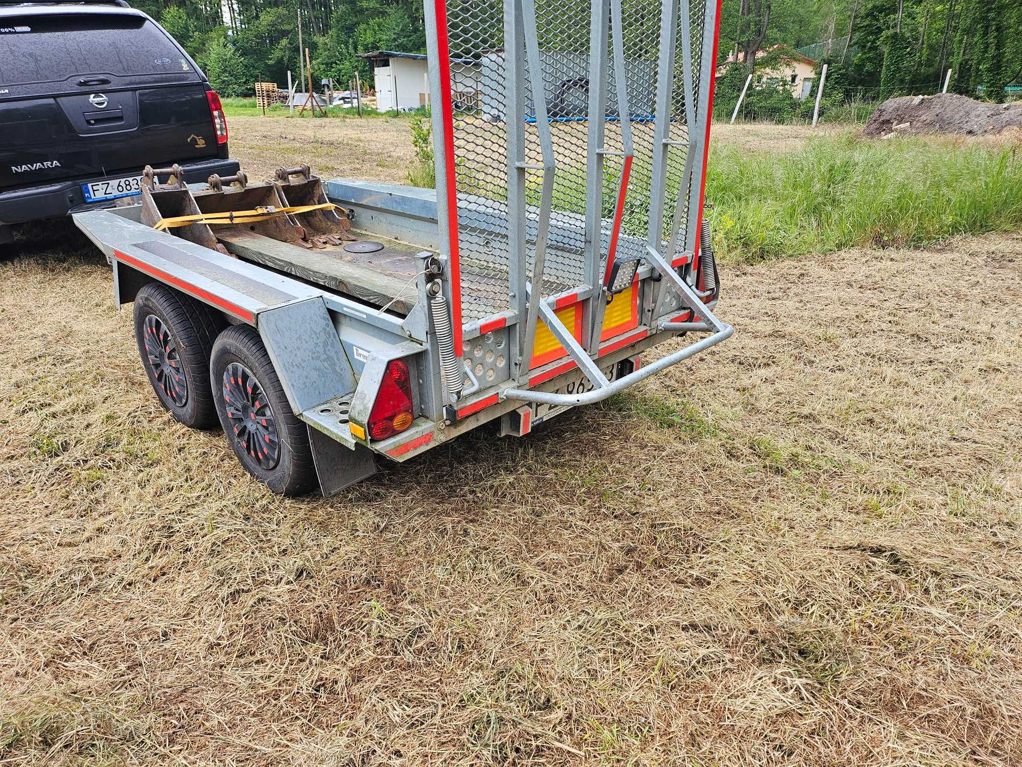 Brenderup Przyczepa pod Minikoparkę MT2600 DMC 2600 kg. CENA BRUTTO