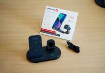 Carregador sem fios para iPhone, Airpods e Apple Watch | 15W | NOVO