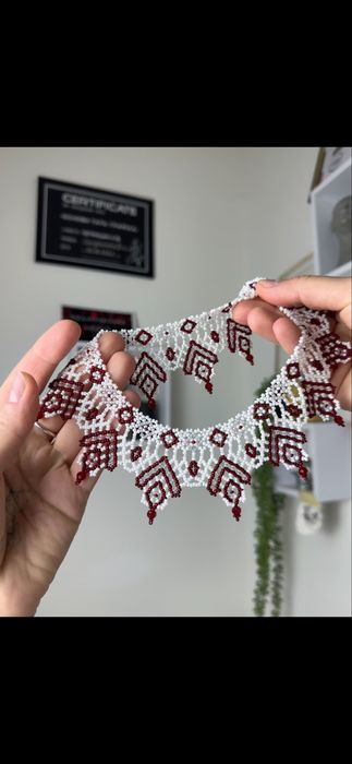 Силянка з бісеру на шию