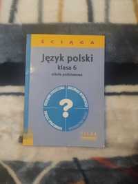 Język polski, klasa 6 szkoły podstawowej - ŚCIĄGA