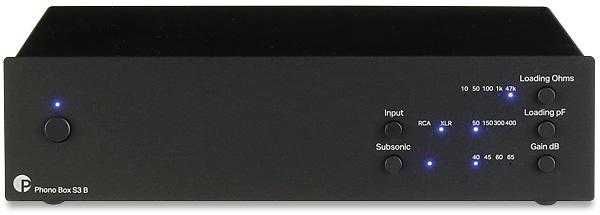 Przedwzmacniacz gramofonowy Pro-Ject Phono Box S3 B (Czarny)