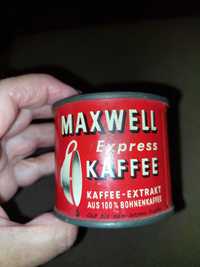 Puszeczka, puszka Maxwell Vintage