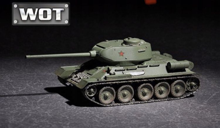Czołg T-34/85 model do sklejania Trumpeter 07167
