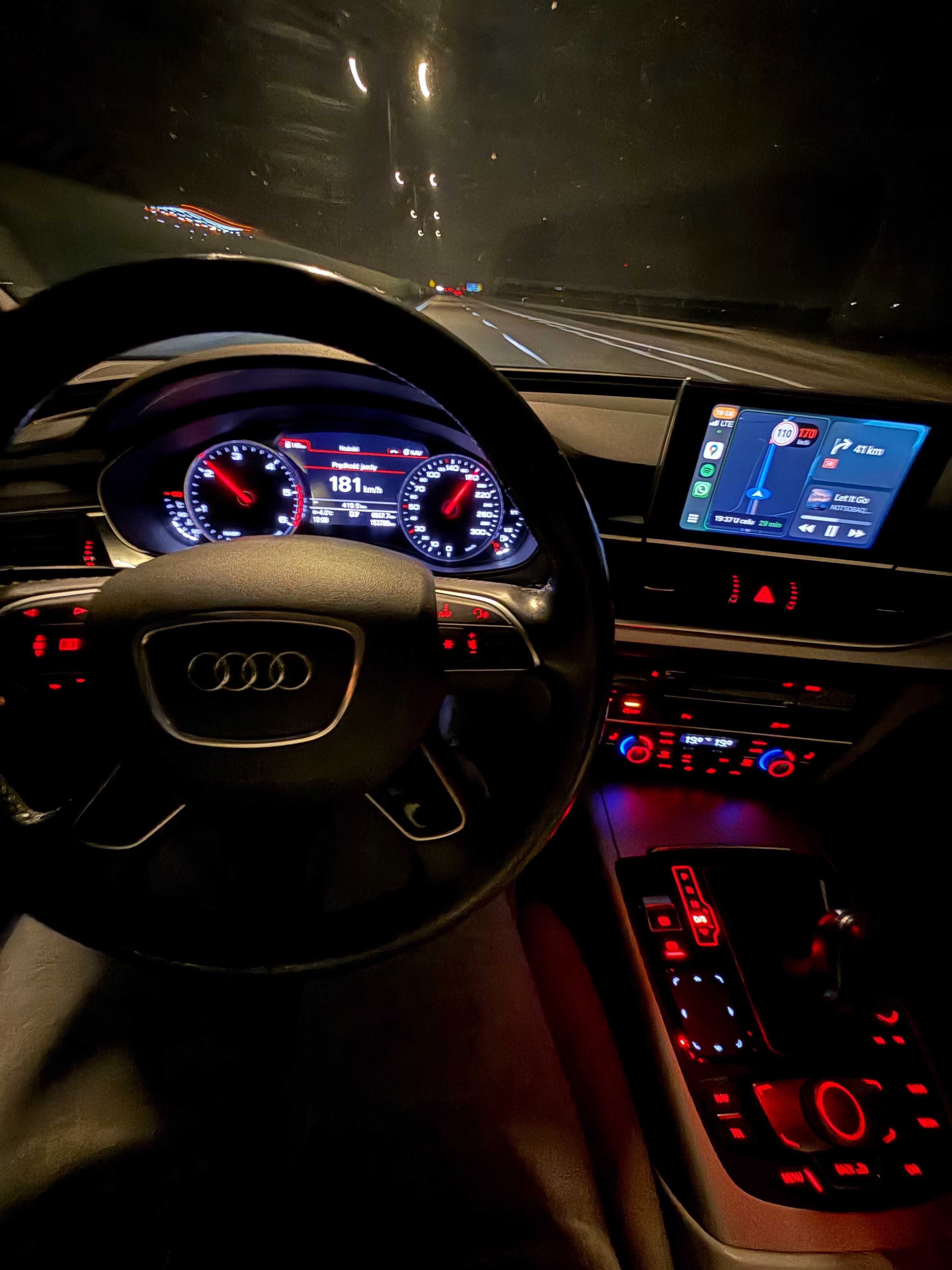 Audi A6 S line, C7, Salon Polska
