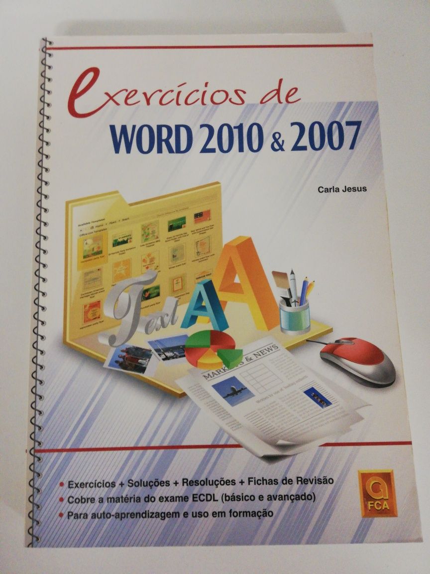 Livro Exercícios de Word 2010 e 2007 - Carla Jesus