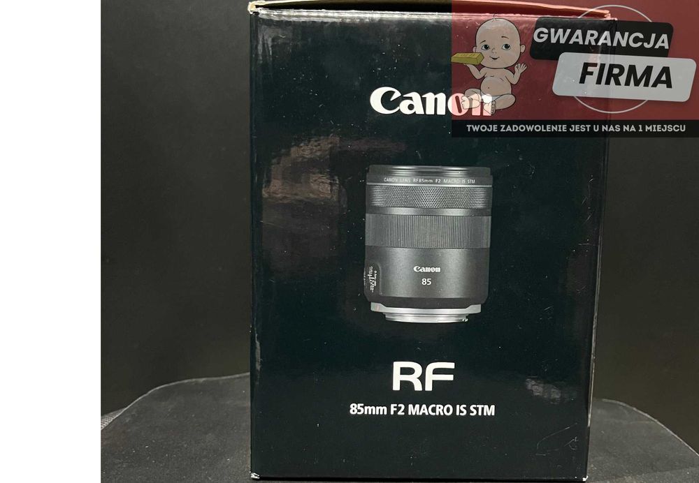 Obiektyw Canon RS 85mm F2 Macro IS STM | Jak Nowy |