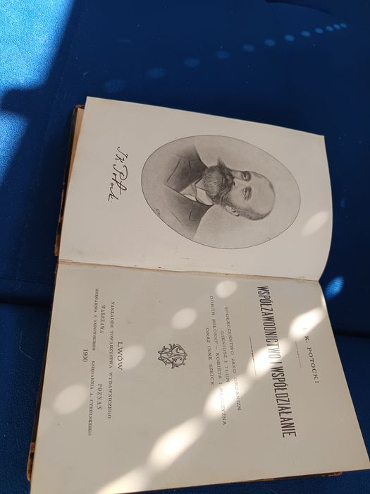 Książka ,,współzawodnictwo i współdziałanie " z 1900 r