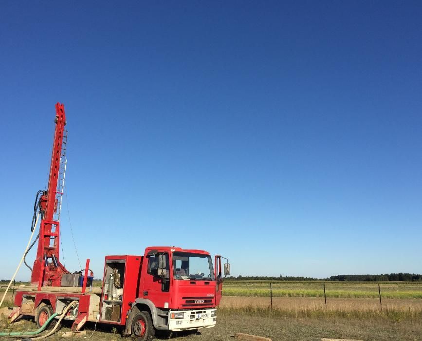 STUDNIE głębinowe wiercenie odwierty pod pompy ciepła sondy gruntowe
