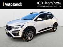 Dacia Sandero Stepway Pierwszy Właściciel, Salon Polska, VAT 23%, Bezwypadkowy, LPG 7l/100km