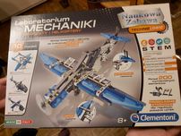 Klocki Clementoni Laboratorium Mechaniki Samoloty i helikoptety