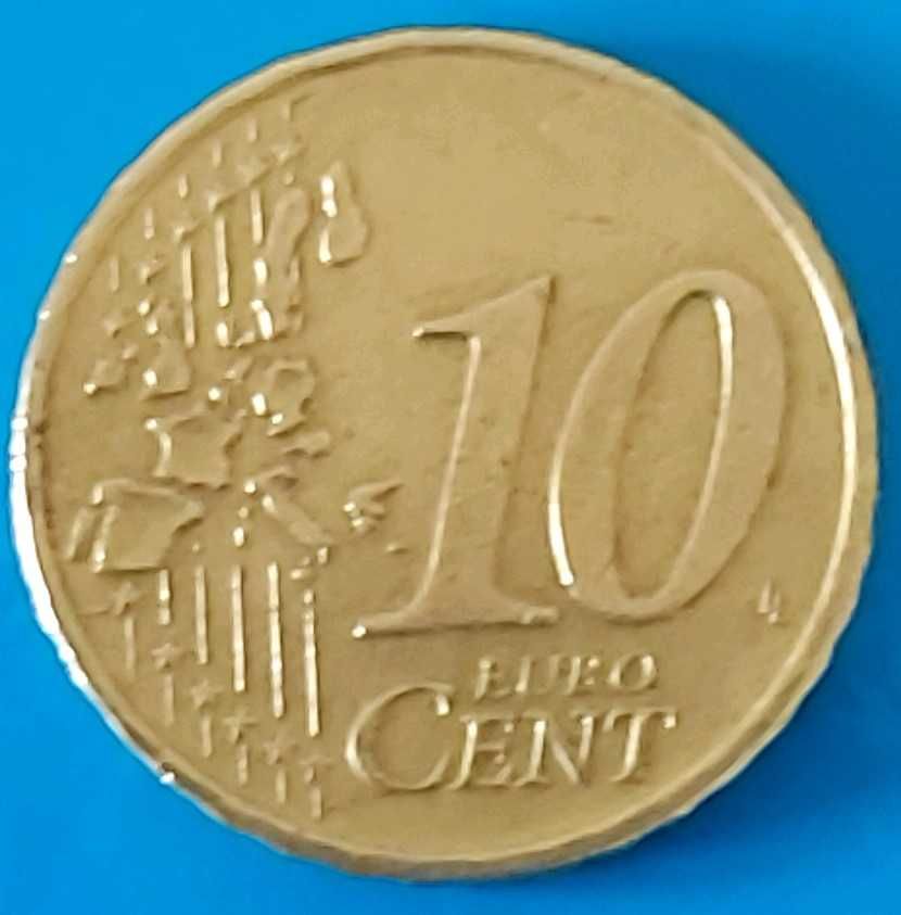10 Cêntimos de 2001 dos Países Baixos
