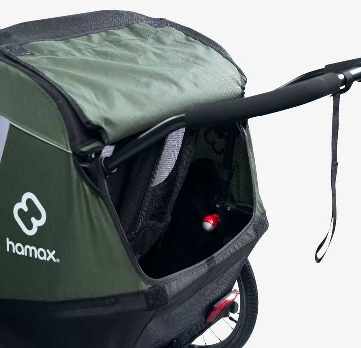 Atrelado para crianças com 2 cintos