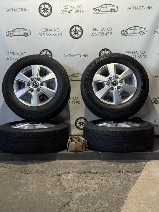 Колеса в зборі 225/65 R16C (зима),диски 6х130 R16 Mercedes Sprinter