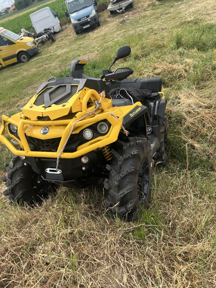 Wynajem Can am Outlander XMR 1000 Dzik Jedz Sam Wciagarka Led Polaris
